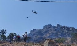 Bodrum'da Alevler 20 Dönüm Makiliği Küle Çevirdi