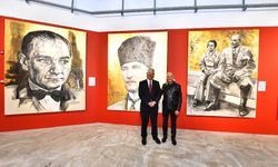 'Atatürk: İz Bırakan İlkler Dev Portreler' Sergisi Açıldı