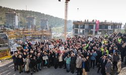 Çiğli'deki Toplu Konut Projesi Hızla Yükseliyor