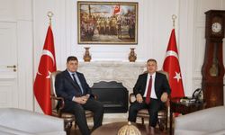 Başkan Tugay'dan İzmir Valisi Elban'a Ziyaret