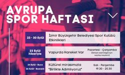 İzmir Avrupa Spor Haftası'na Hazır