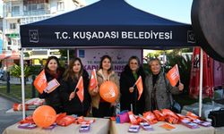 Kuşadası'nda Kadına Şiddete Karşı Farkındalık Etkinliği