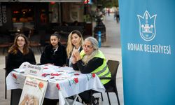 Konak'ta Organ Bağışı Farkındalığı İçin Stant Kuruldu