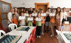 Güzelçamlı'da Satranç Turnuvası Heyecanı