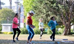 Konak'ta Açık Havada Spor Keyfi Başladı