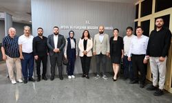 Başkan Çerçioğlu'na Aydın Gazeteciler Cemiyeti'nden Ziyaret