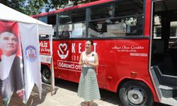 Selçuk'un 3. Kent Lokantası Öğrenci Otobüsü Yolda