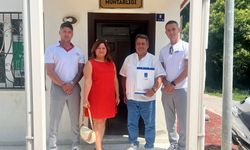 Kuşadalı Muhtarlara Bayram Tebriği Ziyareti