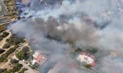 İzmir İtfaiyesi Çeşme Ildır İçin Teyakkuza Geçti