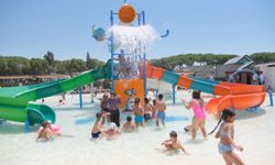 Aydınlı Çocuklar Aquaparkta Serinledi