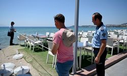 Kuşadası Plajlarında 'Kıyı Kanunu' Denetimi