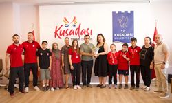 Başarılı Güreşçilerden Başkan Günel'e Ziyaret