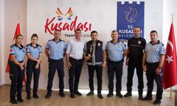 Kuşadası Zabıtasından Kent Yöneticilerine Ziyaret