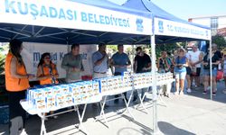 Kuşadalılara Kandil Simidi İkramı