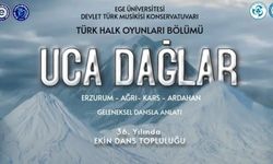 Ekin Dans Topluluğu "Uca Dağlar" ile Anadolu Turnesinde