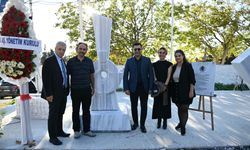 Kuşadası'nda Mermer Bloklar 'Adalet' Temasıyla Şekillendi