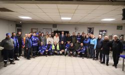 Başkan Duman Yılbaşını Emekçilerle Kutladı