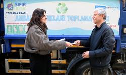 Kuşadası'nda Ege Mahallesi'nden İlk Geri Dönüştürülebilir Atıklar Toplandı