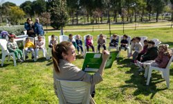 Bornova'da Minikler Öğrenerek Eğlendi