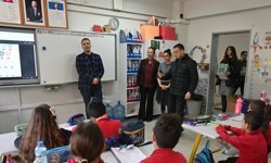 Başkan Eşki Hayat Bilgisi Dersinde Yerel Yönetimleri Anlattı