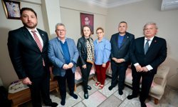 Başkan Mutlu'dan Şehit Eşine Anlamlı Ziyaret