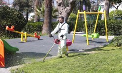 Konak'ın Parkları Bayramda Çiçek Gibi