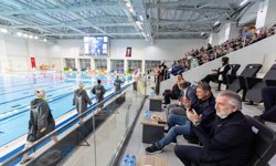 Göztepe'nin Avrupa Zaferine Başkan Tugay da Eşlik Etti