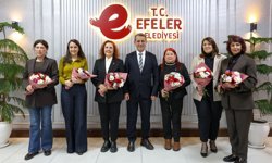 Başkan Yetişkin'den Kadın Meclis Üyelerine '3 Nisan' Hediyesi