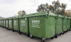 Bornova'ya 325 Yeni Çöp Konteyneri