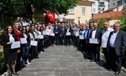 Bornova Muhtarlar Akademisi'nde Mezuniyet Heyecanı