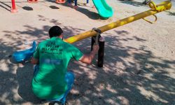 Efeler'in Çocuk Parklarında Güvenlik Mesaisi