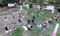 Efeler'den Pınarbaşı'nda Yoga ve Pilates Buluşması