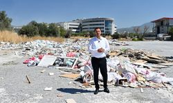 Bornova'da Kaçak Molozla Topyekün Mücadele