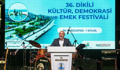 Dikili Kültür, Demokrasi ve Emek Festivali Başladı