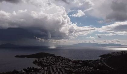 Bodrum'da Hortum, Dolu ve Sağanak