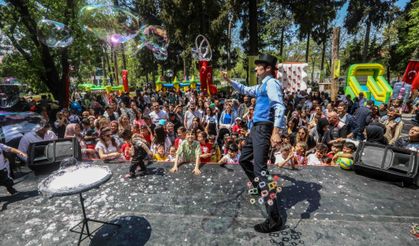 Buca Belediyesi Çocuk Şenliği'ne Yoğun İlgi