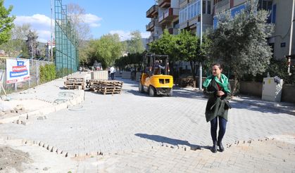 Efes Selçuk'ta Yollar Yenileniyor