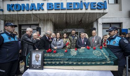 Vedat Uğur'a Konak'ta Son Veda