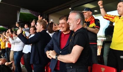 Başkan Tugay Göztepe'nin Süper Lig Heyecanına Ortak Oldu