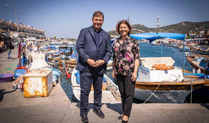 Başkan Tugay'dan Foça'ya Ziyaret