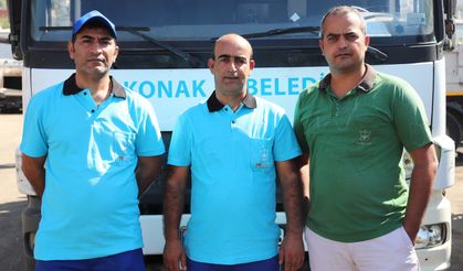 Konak Belediyesi İşçileri Bir Kez Daha Örnek Oldu