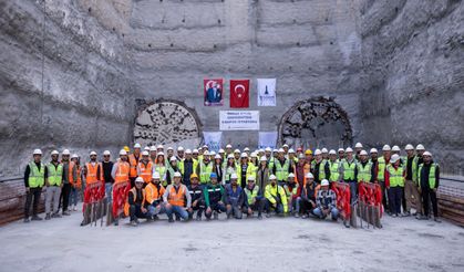 Buca Metrosu'nda İki TBM Aynı Anda Işığı Gördü