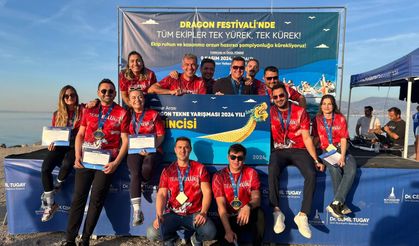 İzmir'de Dragon Festivali Nefes Kesti