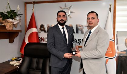 Başkan Eşki'den AKP İlçe Başkanlığı'na Ziyaret