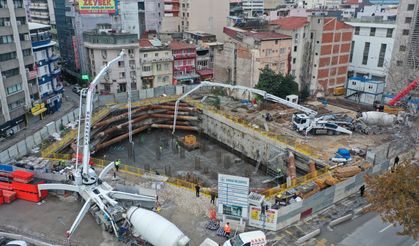 Konak'ın Yeni Hizmet Binasında Temel Betonu Atıldı