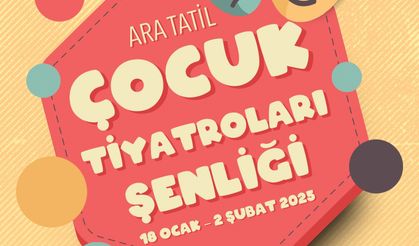 Çocuklar Ara Tatilde Tiyatroya Doyacak