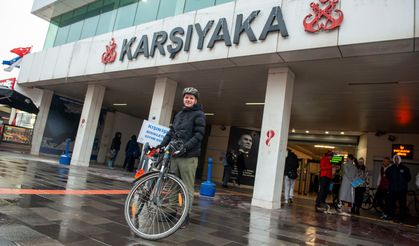 Karşıyakalılar İşe Bisikletle Gidiyor
