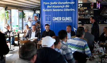 Başkan Günel Taksi Esnafıyla Bir Araya Geldi