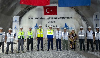 Buca Onat Tüneli'nde Işık Göründü