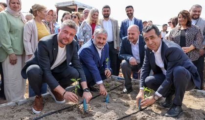 Buca'da Bin Umut Fidesi Toprakla Buluştu